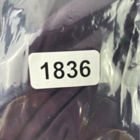 Nike Purple Plum with Silver Sparkle Logo Cowl Neck Hoodie Sz Med - Picture 14 of 14